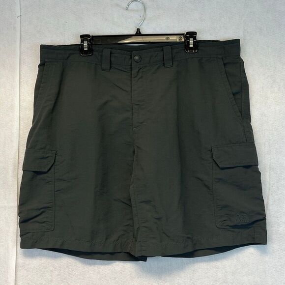 THE NORTH FACE Men’s Cargo Hiking Shorts 40 Black Nylon Lightweight Outdoors - Picture 2 of 16